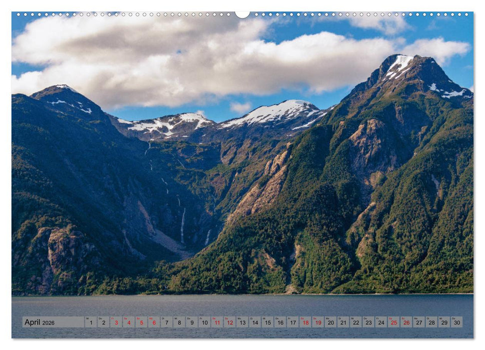 Der Süden Chiles (CALVENDO Wandkalender 2026)