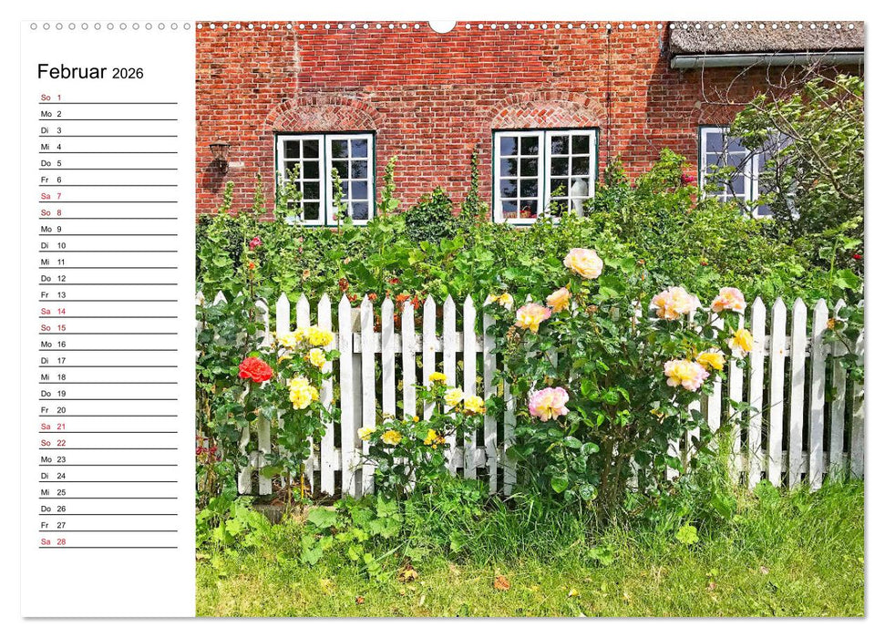 Hallig Hooge - Romantik Pur (CALVENDO Premium Wandkalender 2026)