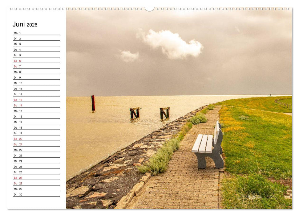 Hallig Hooge - Romantik Pur (CALVENDO Premium Wandkalender 2026)