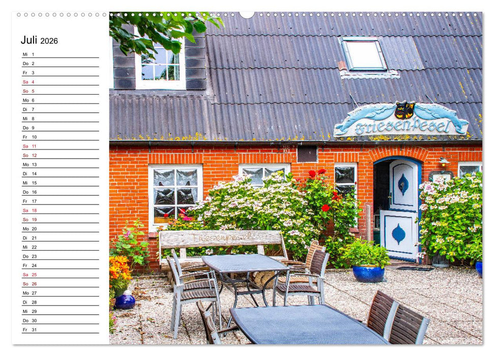 Hallig Hooge - Romantik Pur (CALVENDO Premium Wandkalender 2026)