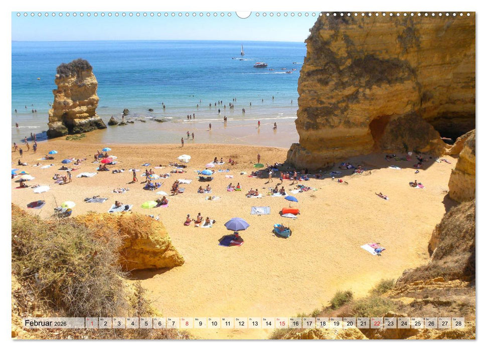Portugal - Strände in Portugal (CALVENDO Premium Wandkalender 2026)