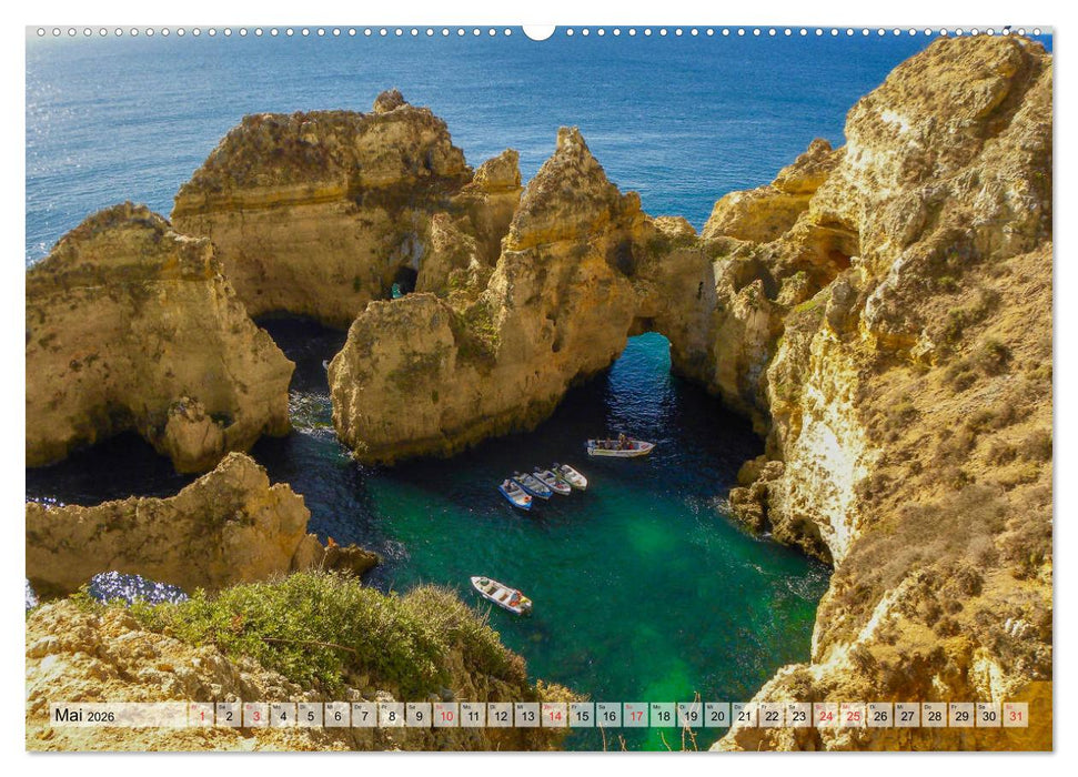 Portugal - Strände in Portugal (CALVENDO Premium Wandkalender 2026)