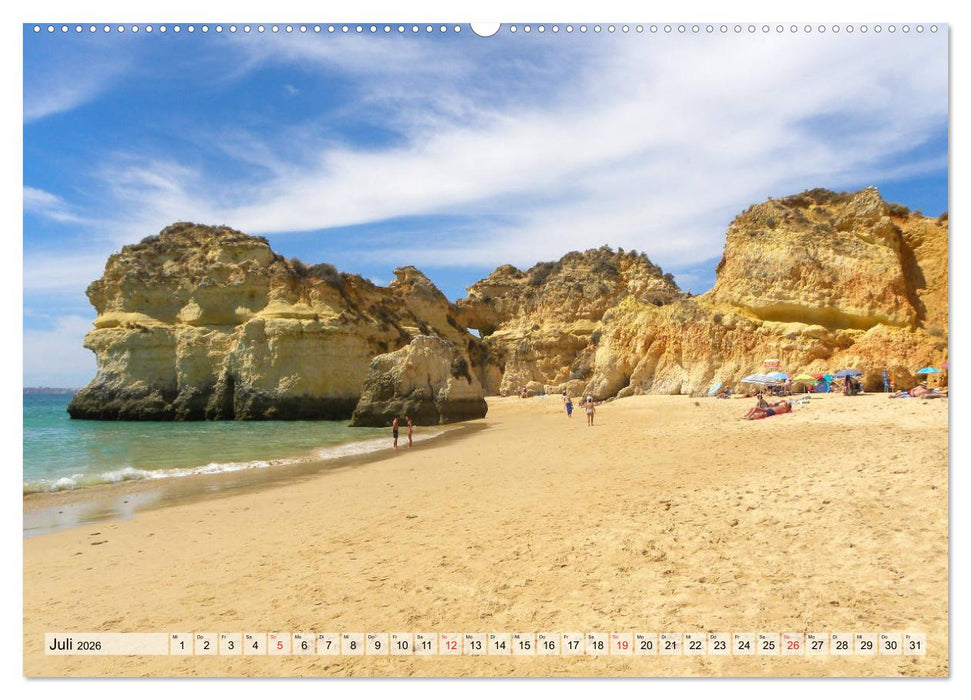 Portugal - Strände in Portugal (CALVENDO Premium Wandkalender 2026)