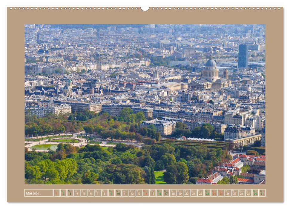 Erlebe mit mir die Dächer von Paris (CALVENDO Premium Wandkalender 2026)