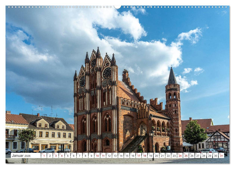 Tangermünde und die Altmark (CALVENDO Wandkalender 2026)