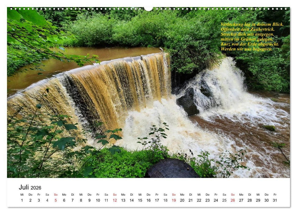 Poetisches Allgäu (CALVENDO Premium Wandkalender 2026)