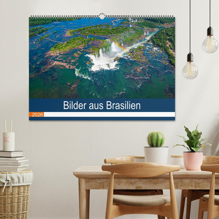 Bilder aus Brasilien (CALVENDO Wandkalender 2026)