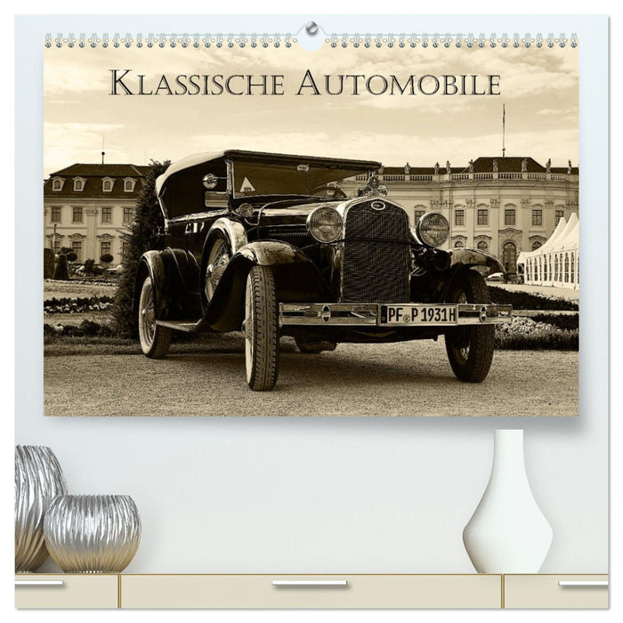 Klassische Automobile (CALVENDO Premium Wandkalender 2026)