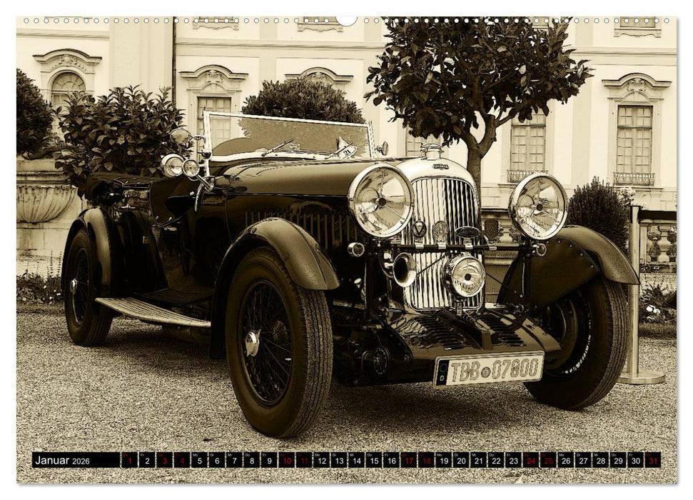 Klassische Automobile (CALVENDO Premium Wandkalender 2026)