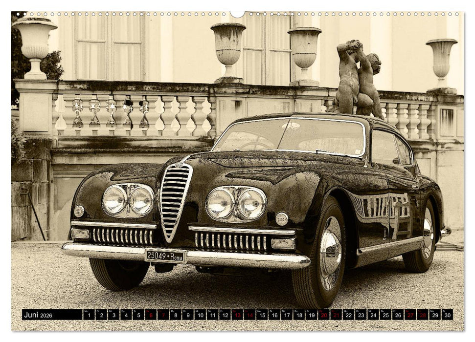 Klassische Automobile (CALVENDO Premium Wandkalender 2026)