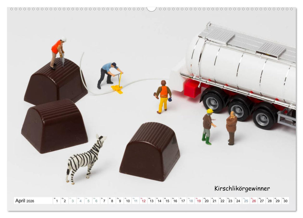 Blaumacher ... und andere Mini-Welten (CALVENDO Premium Wandkalender 2026)