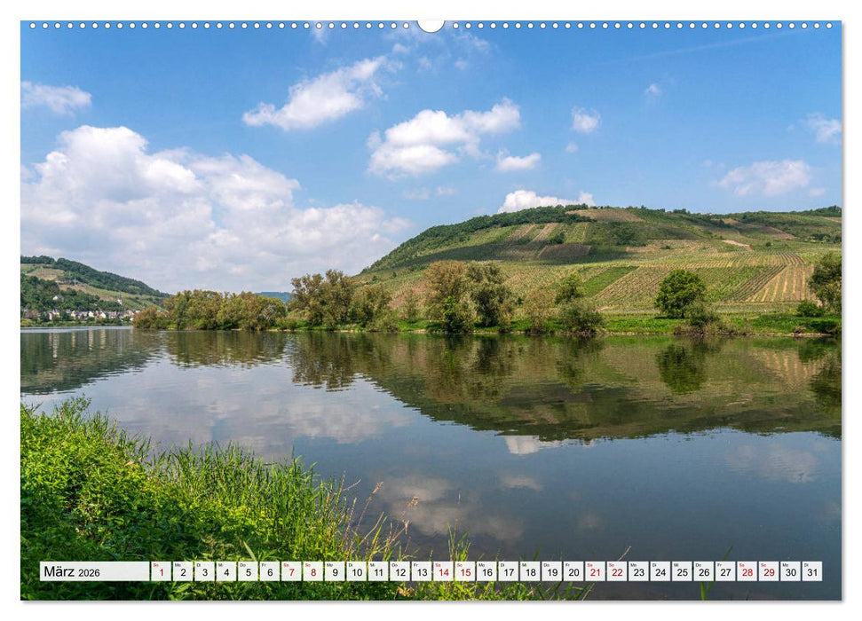 Die Mosel - Landkreis Cochem - Zell (CALVENDO Premium Wandkalender 2026)