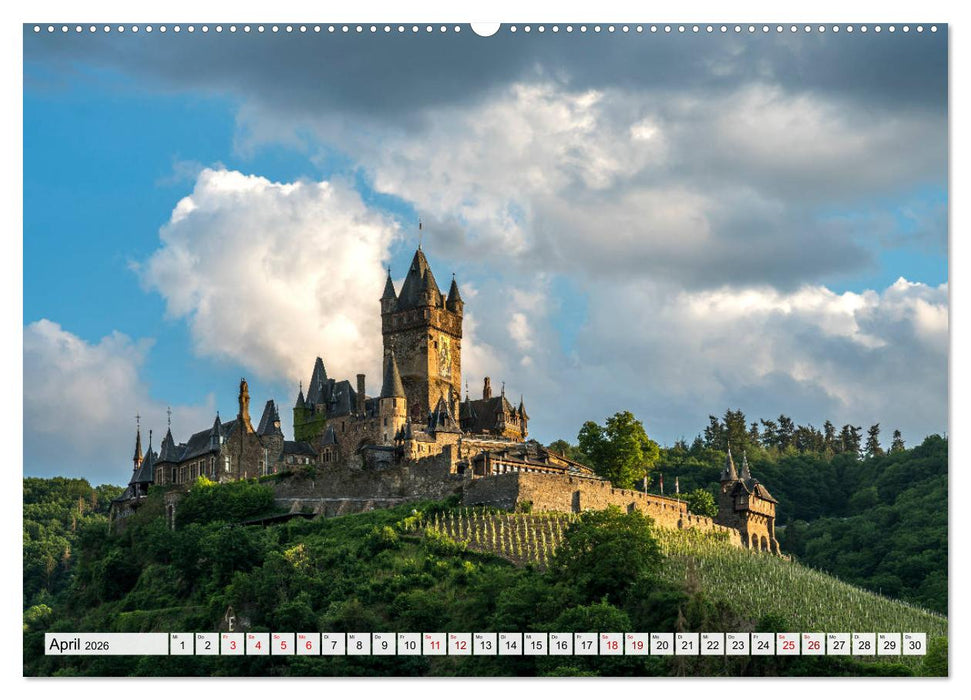 Die Mosel - Landkreis Cochem - Zell (CALVENDO Premium Wandkalender 2026)