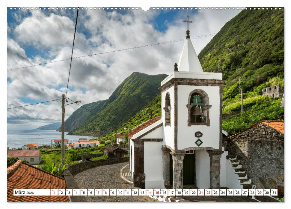Azoren - das Triangulo der Zentralgruppe (CALVENDO Premium Wandkalender 2026)