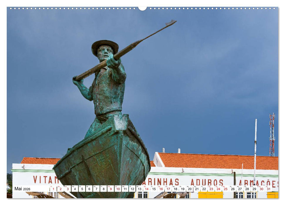 Azoren - das Triangulo der Zentralgruppe (CALVENDO Premium Wandkalender 2026)