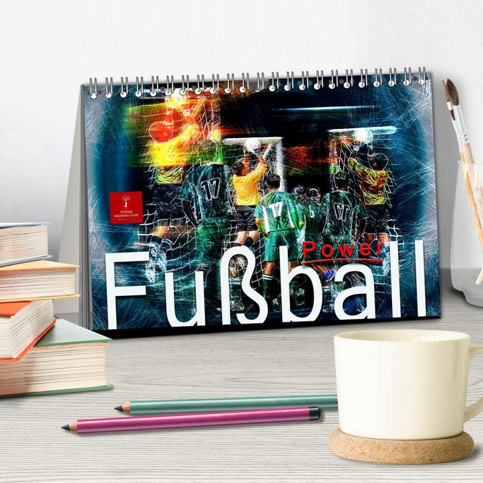 Fußball Power (CALVENDO Wandkalender 2026)