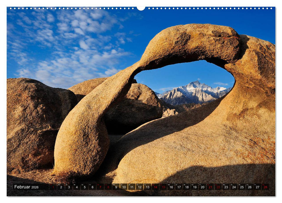 Naturwunder Kalifornien (CALVENDO Premium Wandkalender 2026)