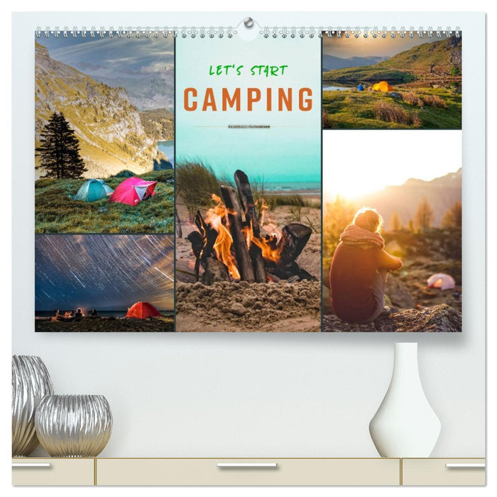 Let's start Camping (CALVENDO Premium Wandkalender 2026)