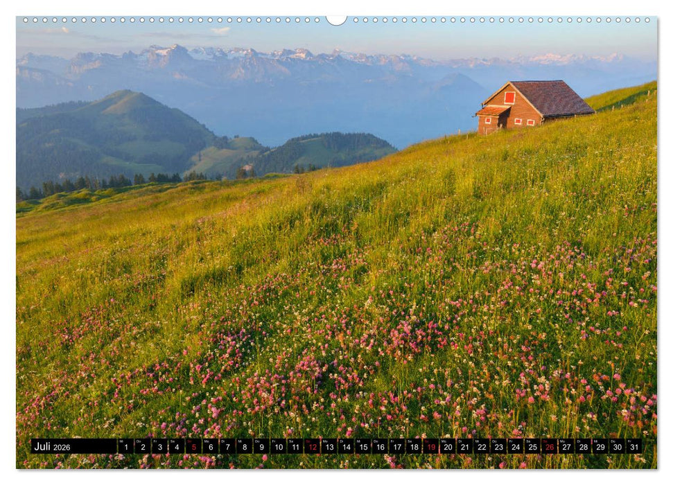 Top of Switzerland (CALVENDO Premium Wandkalender 2026)