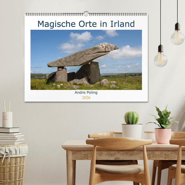 Magische Orte in Irland (CALVENDO Wandkalender 2026)