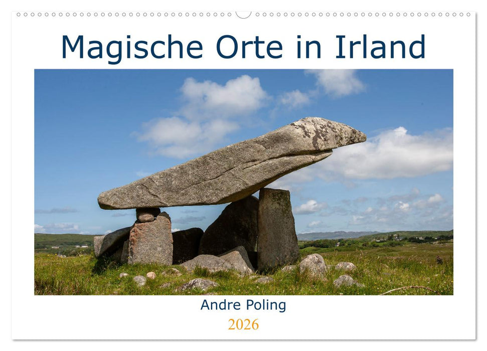 Magische Orte in Irland (CALVENDO Wandkalender 2026)