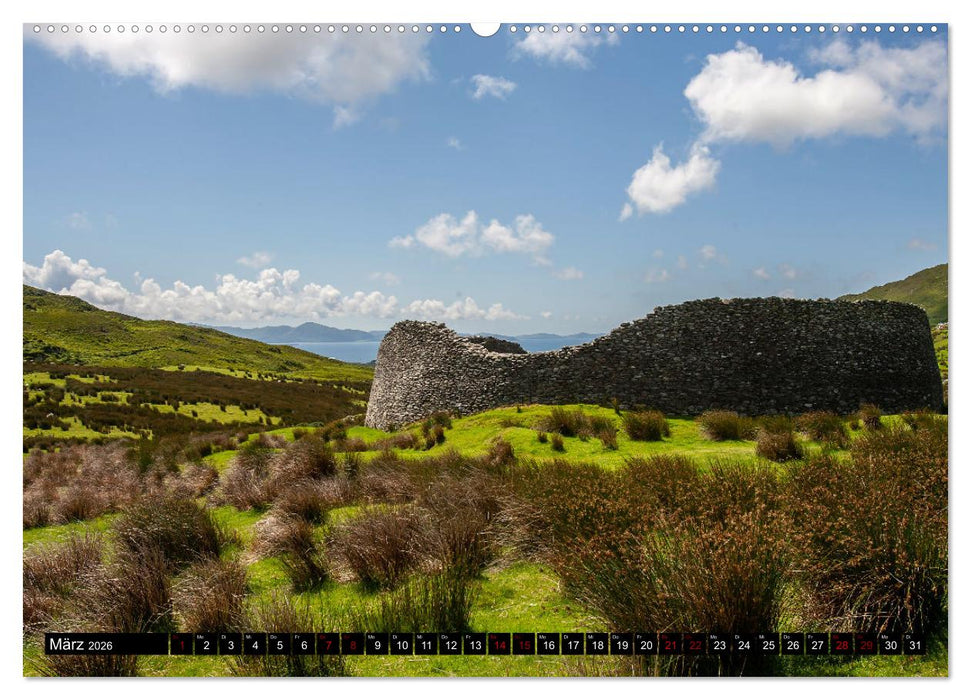 Magische Orte in Irland (CALVENDO Wandkalender 2026)