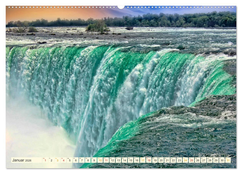 Wunder in der Natur (CALVENDO Premium Wandkalender 2026)