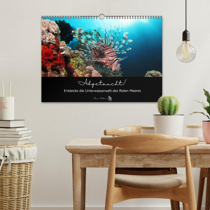 Abgetaucht! Entdecke die Unterwasserwelt des Roten Meeres (CALVENDO Wandkalender 2026)