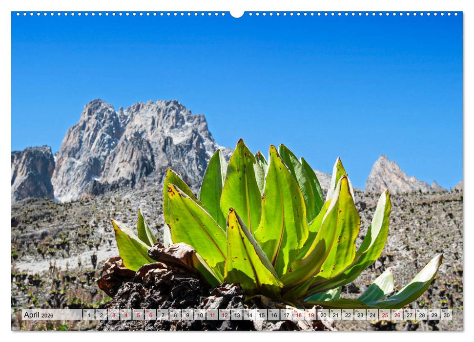 Die schönsten Vulkane Afrikas (CALVENDO Premium Wandkalender 2026)