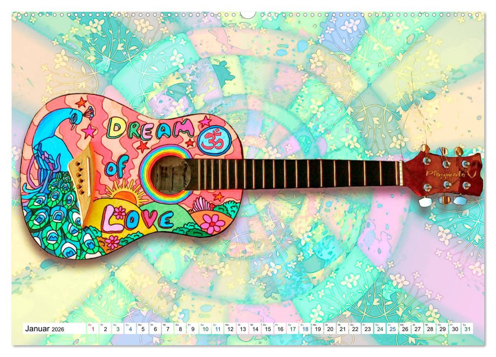 Hallo Sommer - Artwork (CALVENDO Premium Wandkalender 2026)