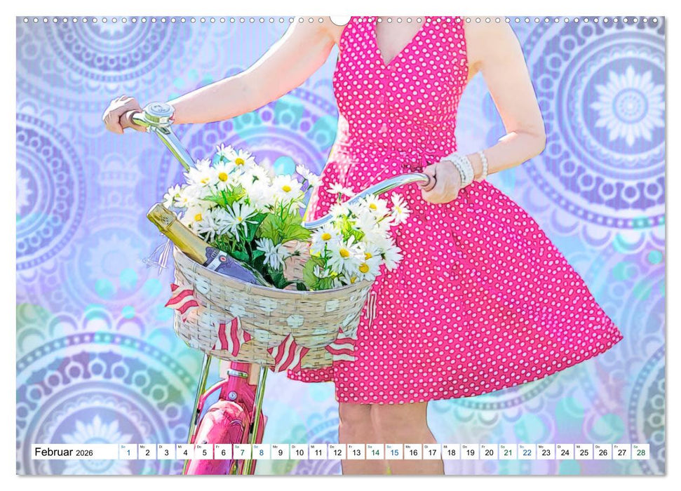 Hallo Sommer - Artwork (CALVENDO Premium Wandkalender 2026)