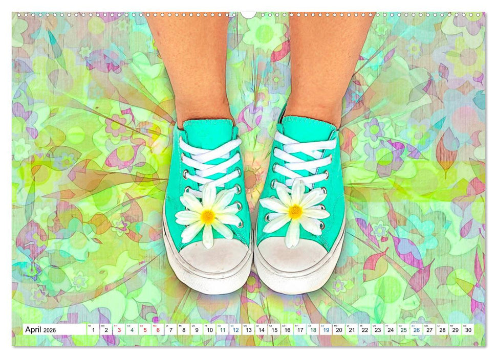 Hallo Sommer - Artwork (CALVENDO Premium Wandkalender 2026)