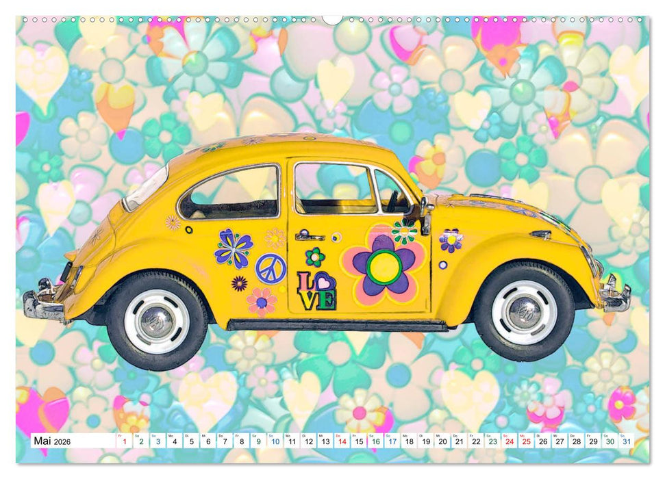 Hallo Sommer - Artwork (CALVENDO Premium Wandkalender 2026)