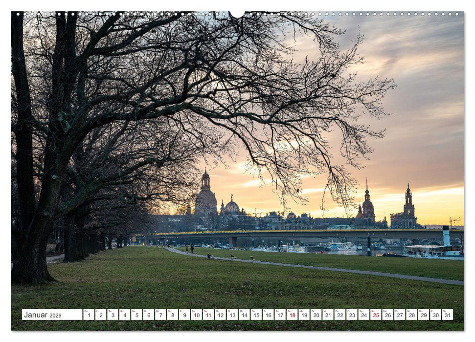 Dresden, Du Schöne. (CALVENDO Wandkalender 2026)