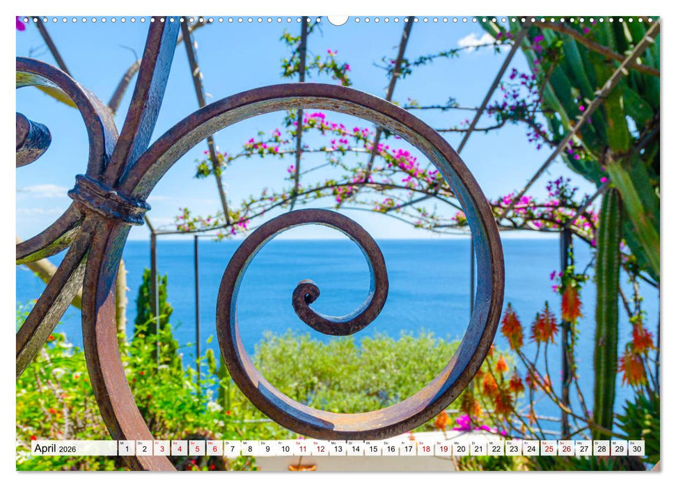 Landschaften an der Amalfi Küste (CALVENDO Premium Wandkalender 2026)