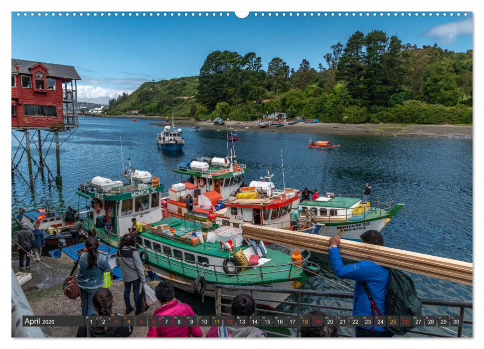 Südamerika - Reise ans Ende der Welt (CALVENDO Wandkalender 2026)