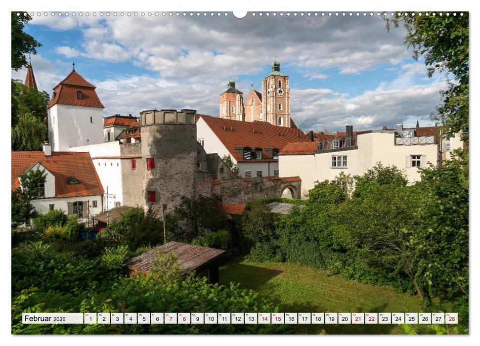 Deutsche Flüsse - An der Donau (CALVENDO Premium Wandkalender 2026)