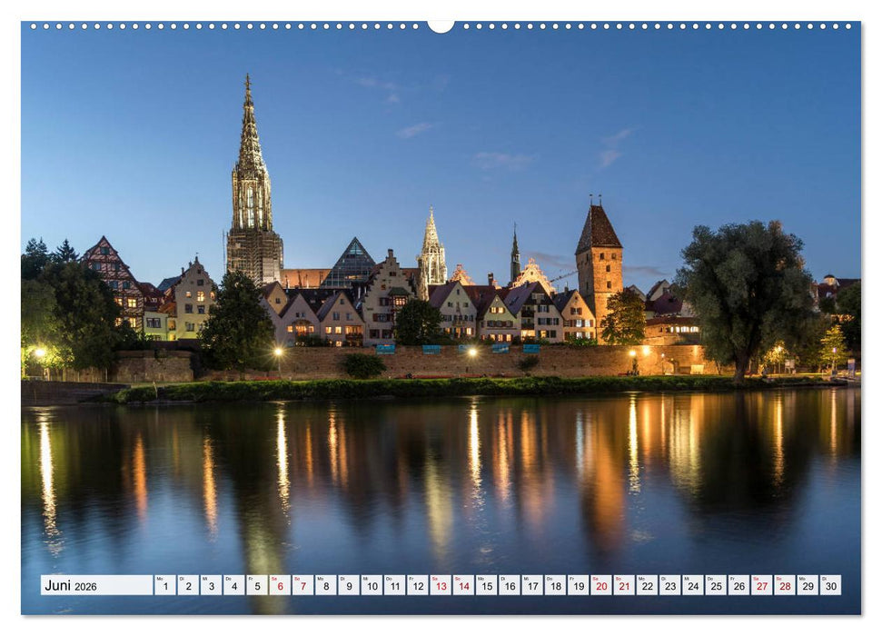 Deutsche Flüsse - An der Donau (CALVENDO Premium Wandkalender 2026)