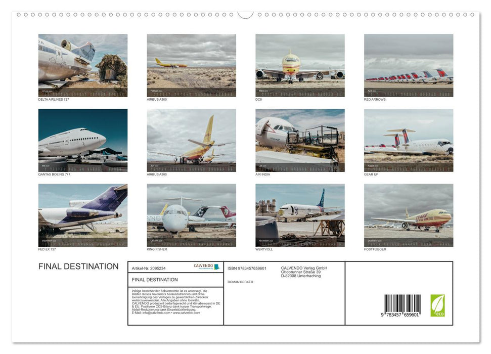 FINAL DESTINATION (CALVENDO Premium Wandkalender 2026)