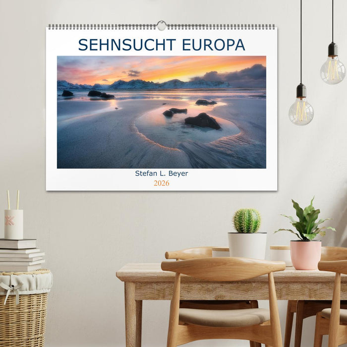 Sehnsucht Europa (CALVENDO Wandkalender 2026)