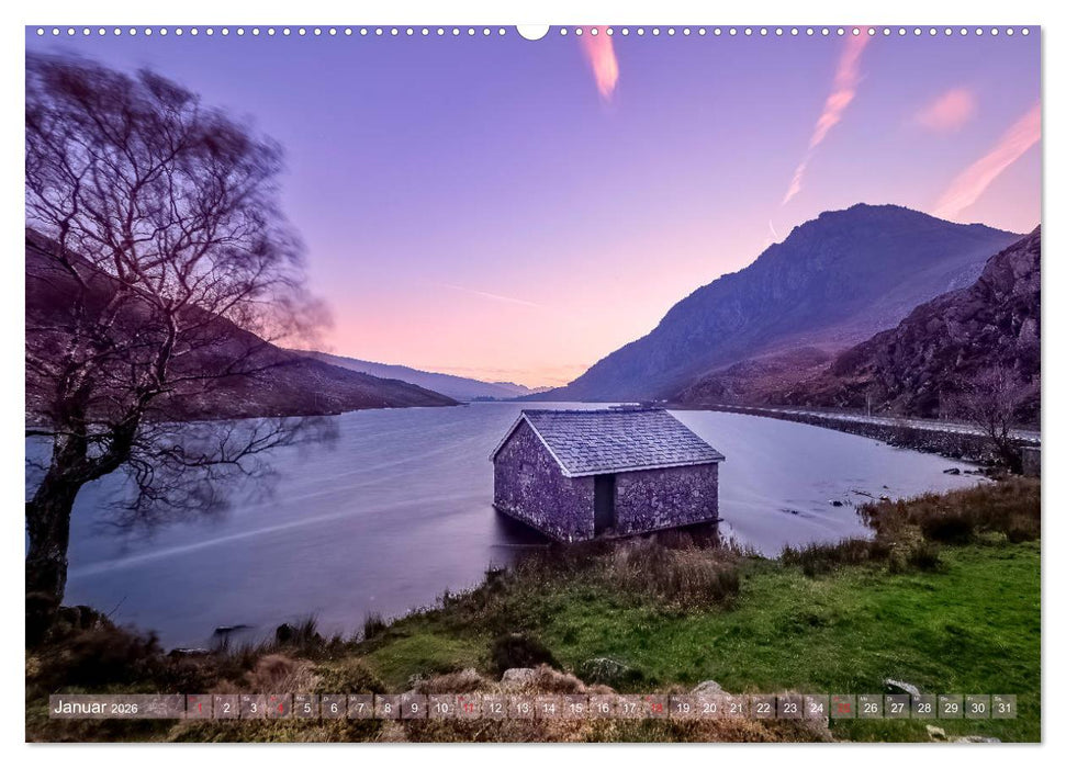 Wildes Wales (CALVENDO Premium Wandkalender 2026)