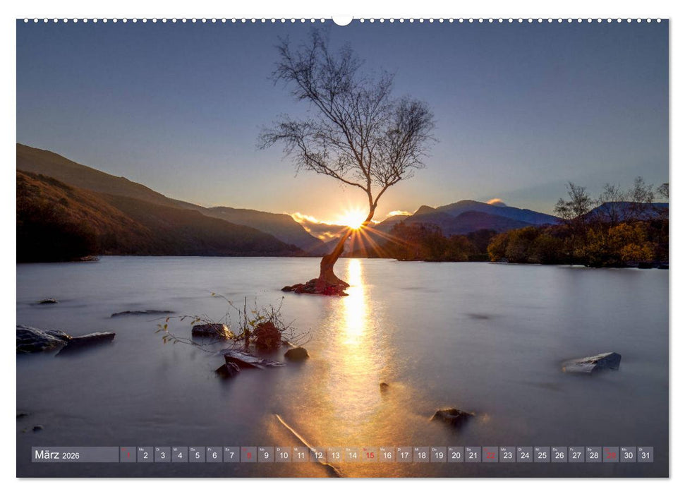 Wildes Wales (CALVENDO Premium Wandkalender 2026)