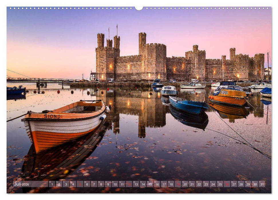 Wildes Wales (CALVENDO Premium Wandkalender 2026)