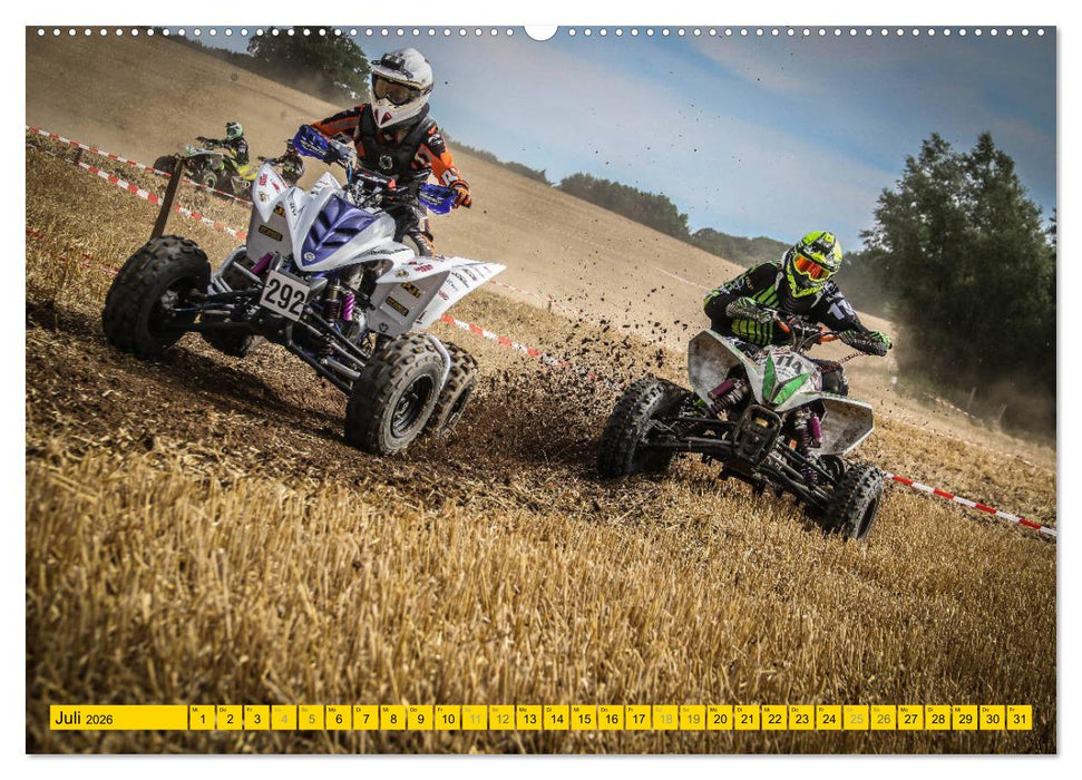 Quad`s action auf vier rädern (CALVENDO Premium Wandkalender 2026)
