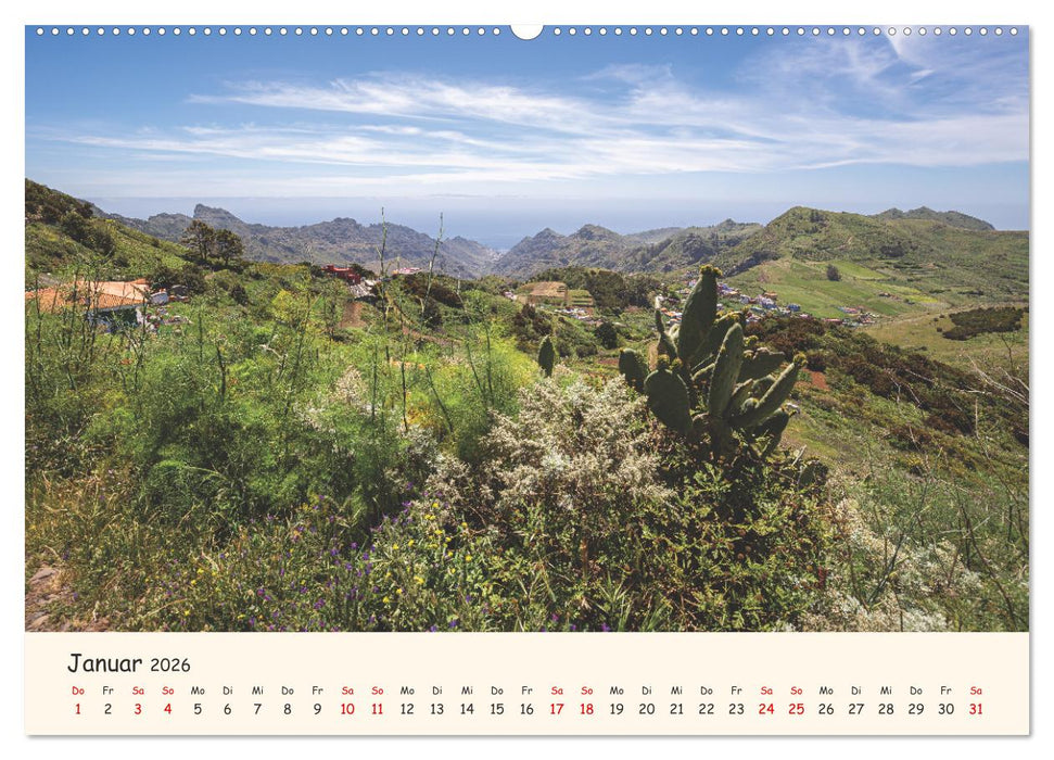 Teneriffa in Bildern (CALVENDO Premium Wandkalender 2026)