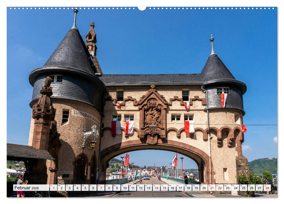 Von Trier nach Koblenz - Die Mosel (CALVENDO Premium Wandkalender 2026)