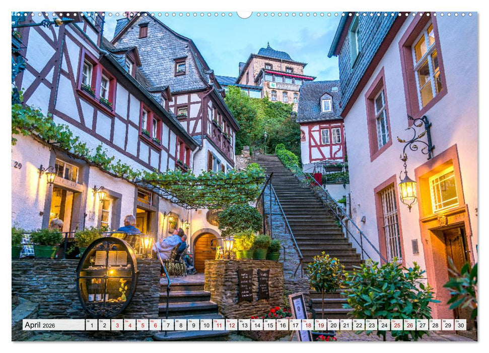 Von Trier nach Koblenz - Die Mosel (CALVENDO Premium Wandkalender 2026)