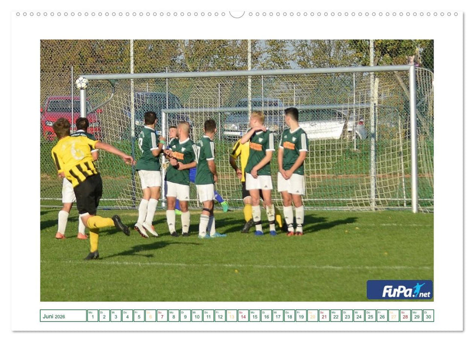 Der Amateurfußball-Kalender (CALVENDO Premium Wandkalender 2026)