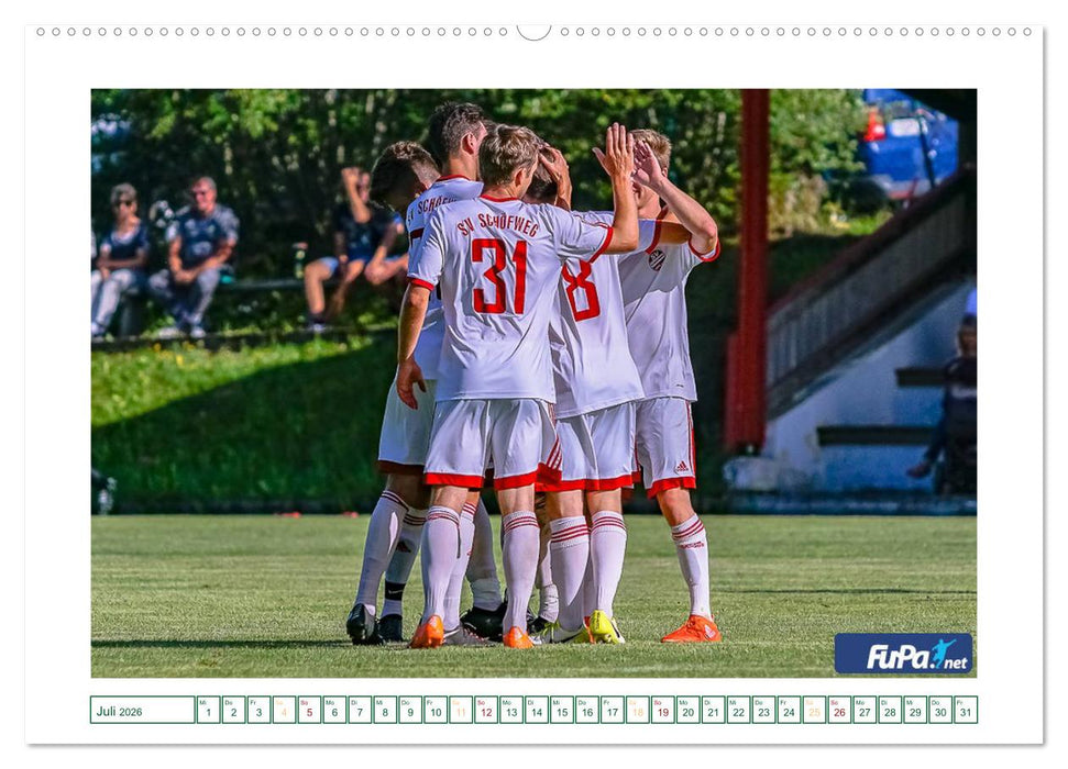 Der Amateurfußball-Kalender (CALVENDO Premium Wandkalender 2026)