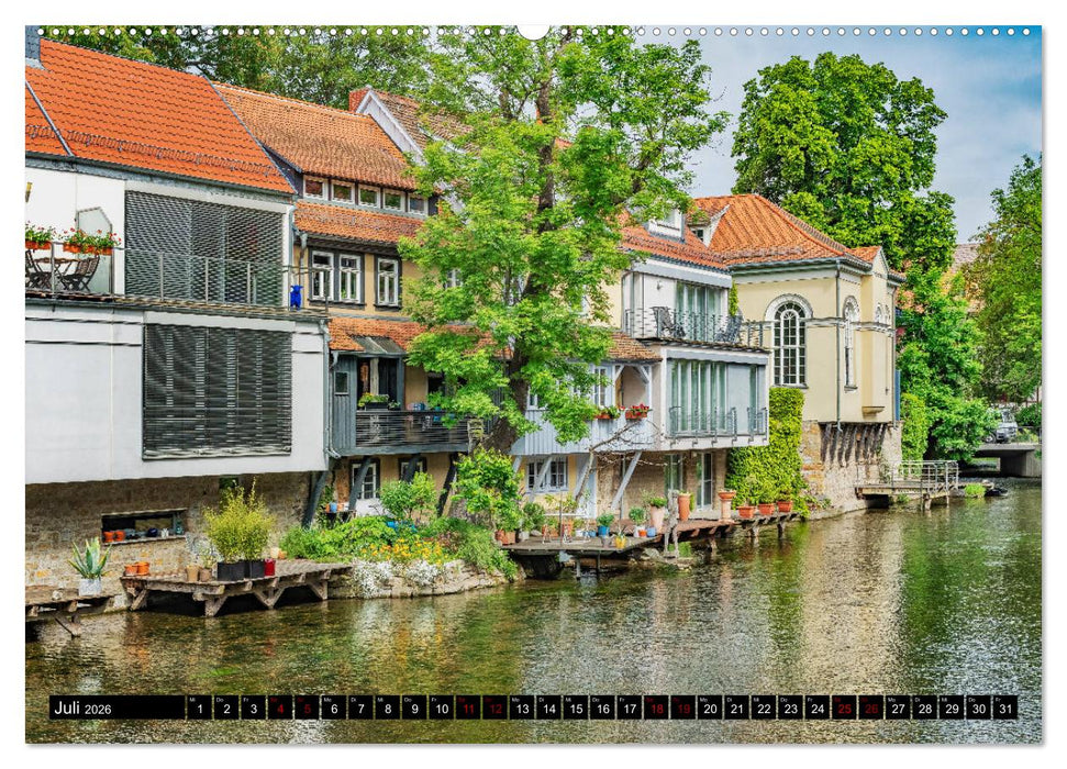 Ein Wochenende in Erfurt (CALVENDO Premium Wandkalender 2026)